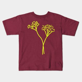 yellow flowers Kids T-Shirt